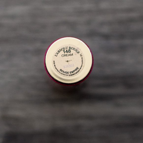 NEW Lancome Cream Lipstick L'Absolu Rouge Empire - Picture 4 of 4